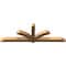 Ekena Millwork Redmond Smooth Timber Gable Bracket, Western Red Cedar, 108"W x 36"H x 5 1/2"D x 5 1/2"F, 8/12 Pitch GBW108X36X0606RED00SWR - alternate 5